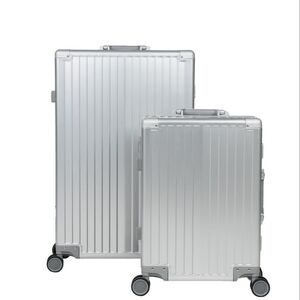 Moncrief London Aluminum Carry On Suitcase